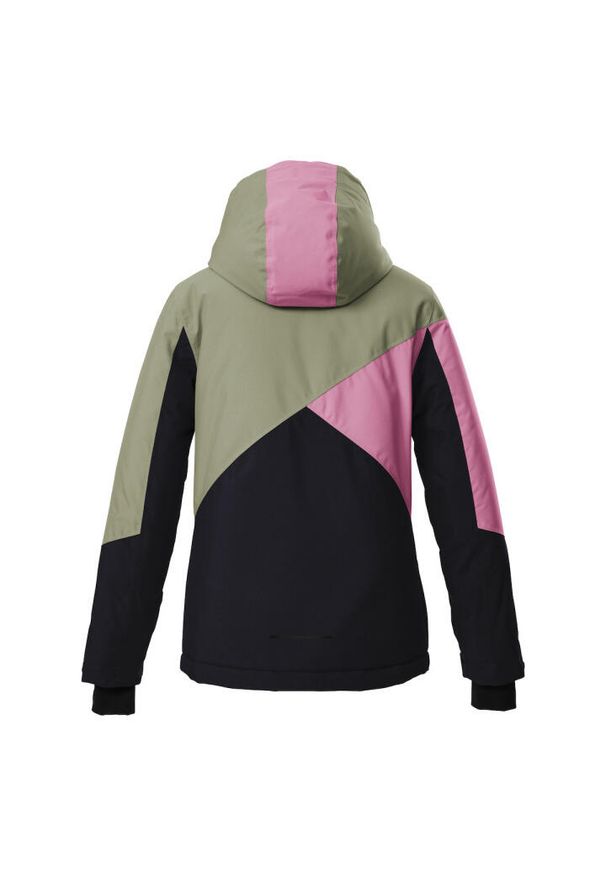 Kurtka narciarska z kapturem dla dziewczynki Killtec KSW 209. Typ kołnierza: kaptur. Kolor: czarny. Sezon: zima. Sport: narciarstwo