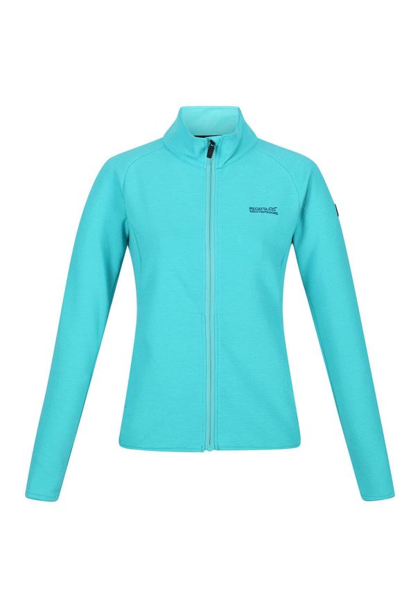 Regatta - Kurtka Softshellowa Damska Nevona. Kolor: niebieski. Materiał: softshell. Sport: turystyka piesza