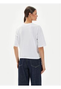 Guess T-Shirt Aurelie V4YI06 I3Z14 Biały Boxy Fit. Kolor: biały. Materiał: bawełna
