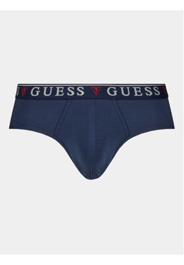 Guess Komplet slipów U97G00 KCD31 Granatowy. Kolor: niebieski. Materiał: bawełna