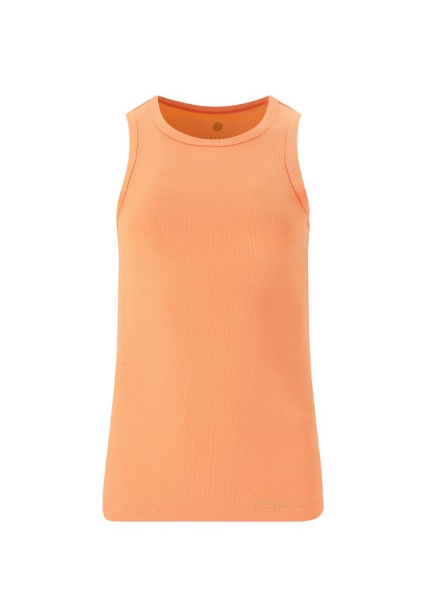 Damski tank top Athlecia Madilyn. Kolor: pomarańczowy. Sport: fitness