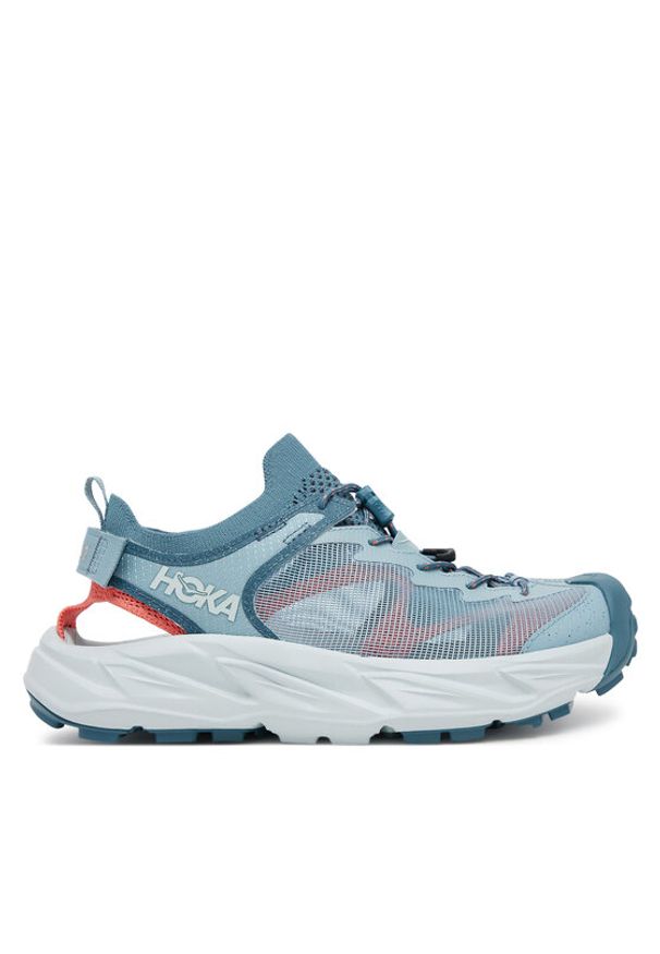 HOKA - Hoka Sandały Hopara 2 1147670 Niebieski. Kolor: niebieski. Materiał: materiał