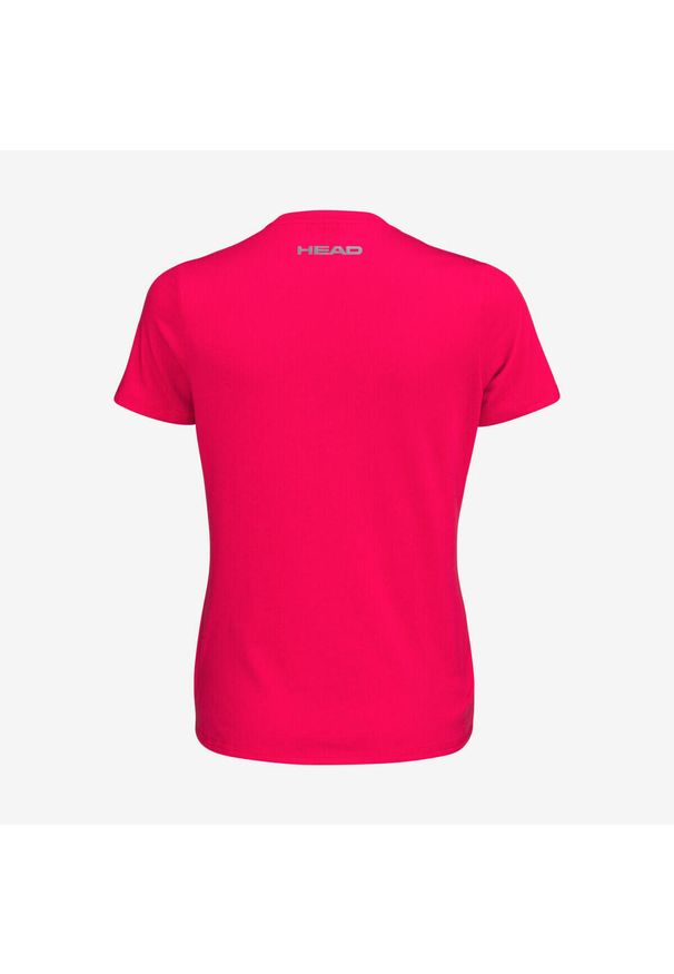 Head - T-shirt damski Club Lucy. Kolor: różowy. Materiał: bawełna, jersey, materiał, poliester
