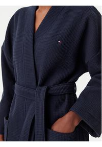 TOMMY HILFIGER - Tommy Hilfiger Szlafrok UW0UW05770 Granatowy. Kolor: niebieski. Materiał: bawełna #3