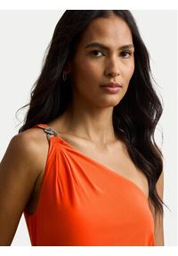 Lauren Ralph Lauren - LAUREN RALPH LAUREN Sukienka wieczorowa 253751483033 Pomarańczowy Slim Fit. Kolor: pomarańczowy. Materiał: syntetyk. Styl: wizytowy #7