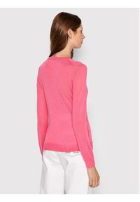 N°21 Sweter 22I N2M0 A034 9000 Różowy Regular Fit. Kolor: różowy. Materiał: wełna #5