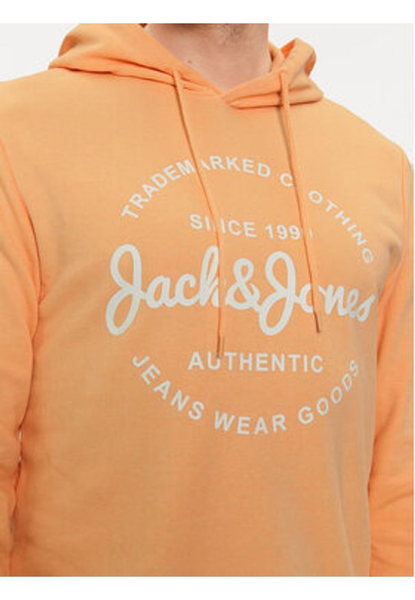 Jack & Jones Bluza Forest 12249237 Pomarańczowy Standard Fit. Kolor: pomarańczowy. Materiał: bawełna