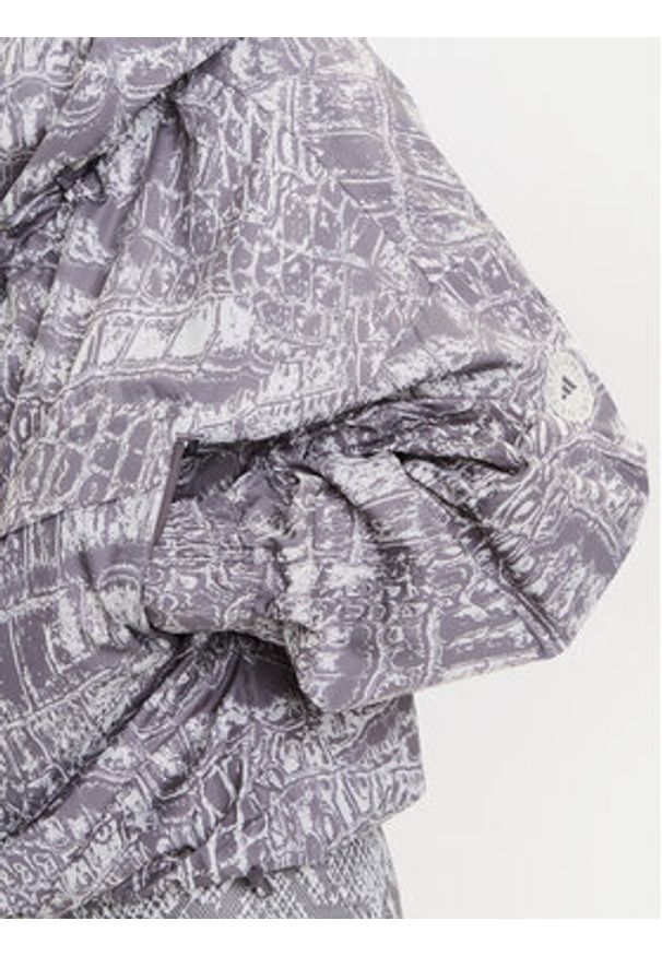 Adidas by Stella McCartney - adidas by Stella McCartney Kurtka przejściowa Item Track Top Printed JX9360 Beżowy Loose Fit. Kolor: beżowy. Materiał: syntetyk