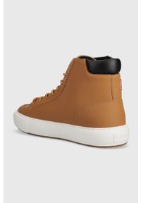 Levi's® - Levi's sneakersy WOODWARD RUGGED CHUKKA kolor brązowy 234718.26. Okazja: na spotkanie biznesowe. Nosek buta: okrągły. Zapięcie: sznurówki. Kolor: brązowy. Materiał: guma #2