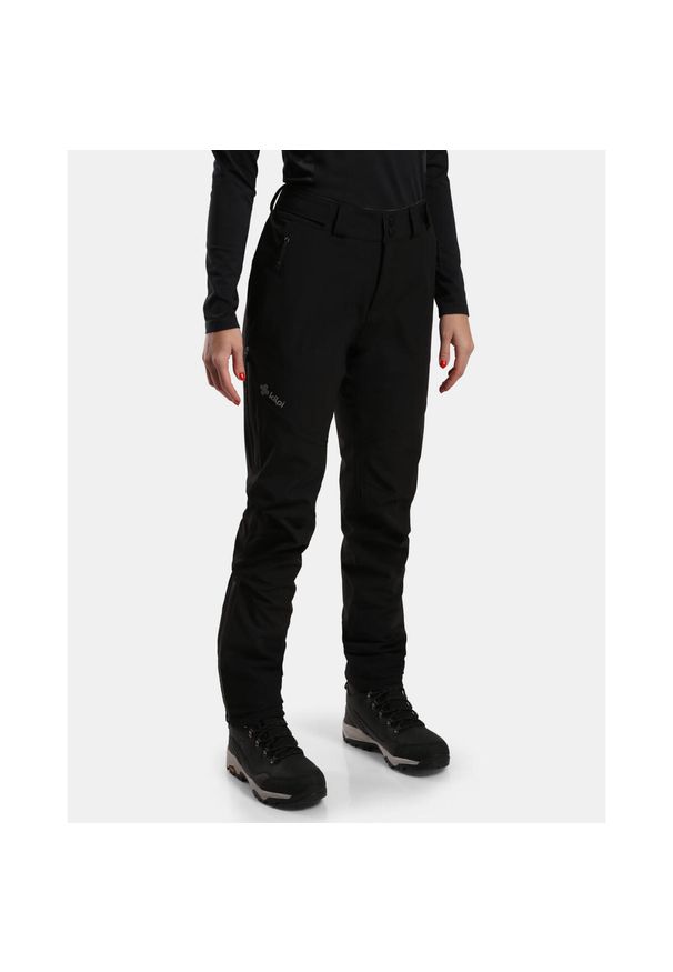 Damskie spodnie hardshell Kilpi MESTALO-W. Kolor: czarny. Materiał: nylon