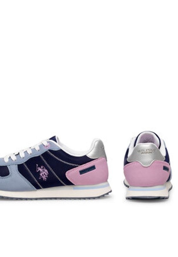 U.S. Polo Assn. Sneakersy ALTENA002 Granatowy. Kolor: niebieski. Materiał: materiał