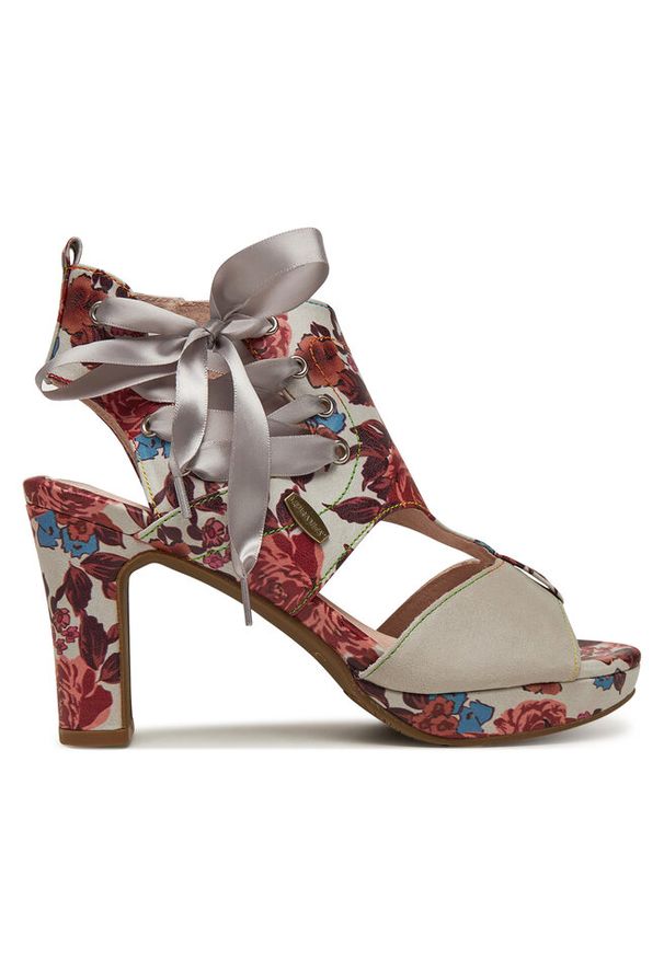 Sandały Laura Vita. Wzór: kolorowy