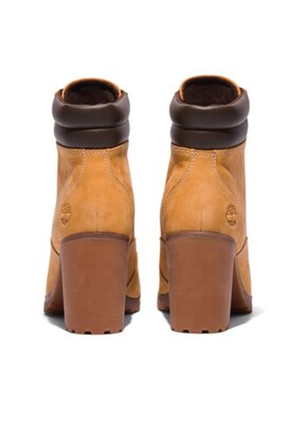 Timberland Botki Allington Double Collar TB0A2QMG2311 Brązowy. Kolor: brązowy. Materiał: skóra, nubuk