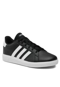 Adidas - adidas Sneakersy Grand Court GW6503 Czarny. Kolor: czarny. Materiał: syntetyk