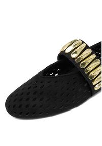 DeeZee Baleriny CEO-HY8171-1 Czarny. Kolor: czarny. Materiał: materiał #5