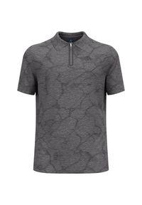 Odlo - Koszulka polo z krótkim rękawem męska ODLO Ascent Chilltec Polo Shirt. Typ kołnierza: polo. Kolor: czarny. Długość rękawa: krótki rękaw. Długość: krótkie