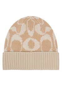 Coach Czapka 29CO100440 Beżowy. Kolor: beżowy. Materiał: akryl #2