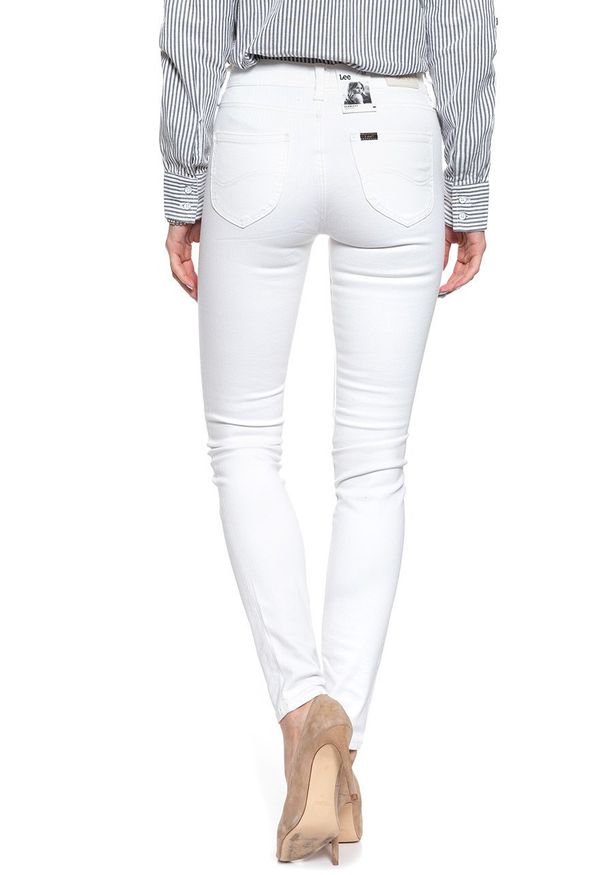 Lee - SPODNIE DAMSKIE LEE SCARLETT OFF WHITE L526KWEW 112111713