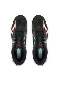 Mizuno Buty halowe Wave Lightning Z8 V1GA2400 Czarny. Kolor: czarny. Materiał: skóra. Model: Mizuno Wave #6