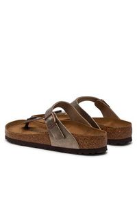 Birkenstock Japonki Gizeh Bs 1016144 Brązowy. Kolor: brązowy. Materiał: skóra #6