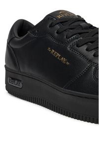 Replay - REPLAY Sneakersy GMZ7P.000.C0001L Czarny. Kolor: czarny. Materiał: skóra #4