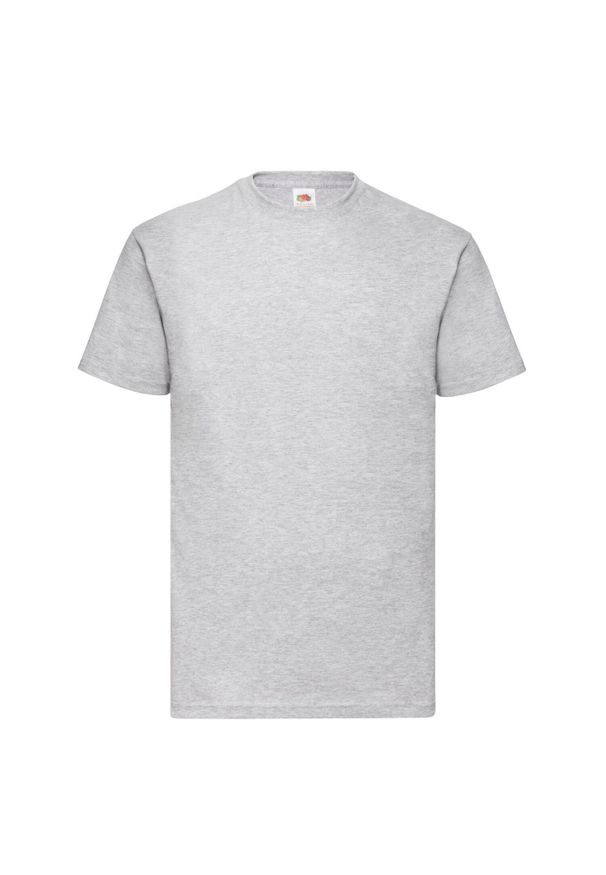 FRUIT OF THE LOOM - Koszulka Unisex Dla Dorosłych Valueweight. Kolor: szary