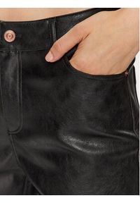 Tatuum Spodnie z imitacji skóry Moria T2316.139 Czarny Slim Fit. Kolor: czarny. Materiał: syntetyk, skóra #5