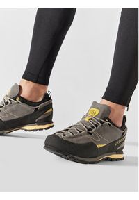 LA SPORTIVA - La Sportiva Trekkingi Boulder X 838GY Szary. Kolor: szary. Materiał: skóra, zamsz. Sport: turystyka piesza #6