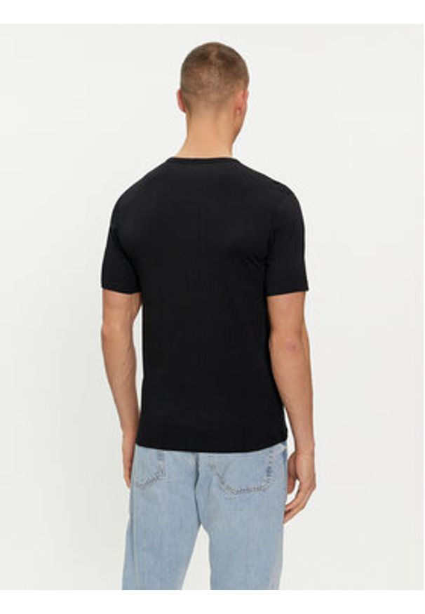 Hugo Komplet 3 t-shirtów 50480088 Czarny Regular Fit. Kolor: czarny. Materiał: bawełna
