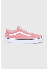 Vans tenisówki UA Old Skool damskie kolor różowy. Nosek buta: okrągły. Zapięcie: sznurówki. Kolor: różowy. Materiał: guma
