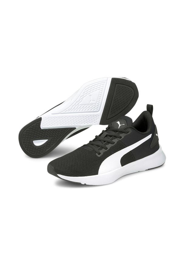 Buty do biegania męskie Puma Flyer Runner. Kolor: biały, wielokolorowy, czarny. Materiał: guma, tkanina