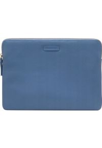 Torba dbramante Paris - Pebbled full-grain leather sleeve for Laptop 15''/MacBook Pro 16" 2019 - Ultra-marine Blue. Styl: marine #1