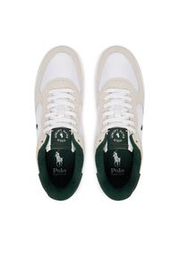 Polo Ralph Lauren Sneakersy 809P01625002 Beżowy. Kolor: beżowy. Materiał: skóra #2