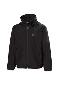 Lekka wodoodporna kurtka dla dzieci Helly Hansen. Kolor: czarny. Sport: narciarstwo #1