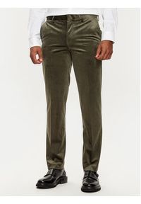 Jack & Jones Garnitur Velvet 12271528 Zielony Slim Fit. Kolor: zielony. Materiał: syntetyk #7