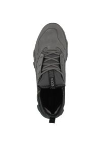 ecco - Buty do chodzenia męskie Ecco MX Titanium. Zapięcie: sznurówki. Kolor: szary. Materiał: syntetyk, materiał. Szerokość cholewki: normalna. Sport: turystyka piesza