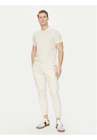 JOOP! Polo 10018924 30044673 Beżowy Regular Fit. Typ kołnierza: polo. Kolor: beżowy. Materiał: bawełna #3