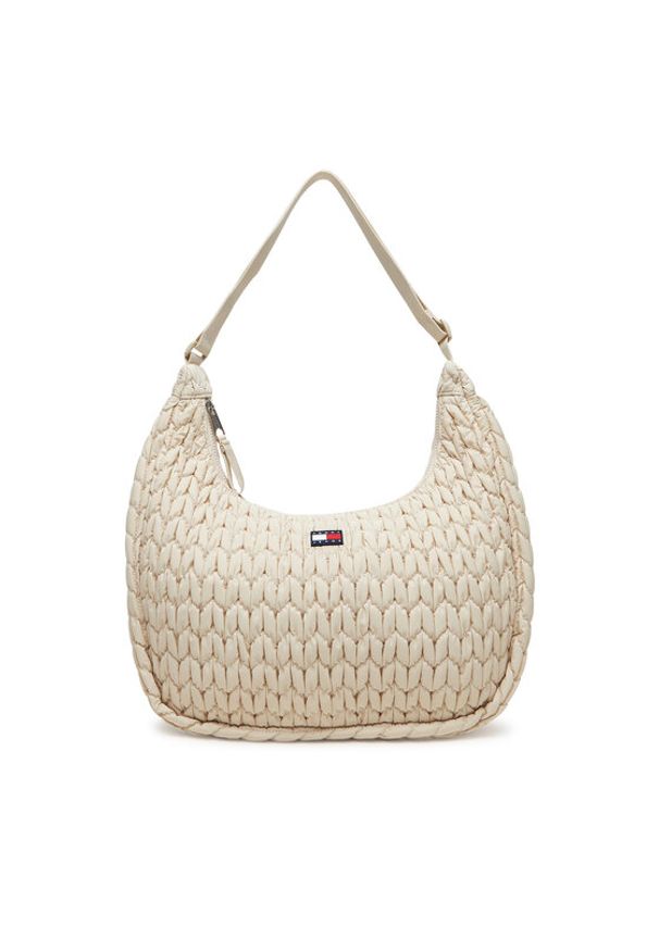 Tommy Jeans Torebka Tjw Urban Large Quilted AW0AW17929 Beżowy. Kolor: beżowy