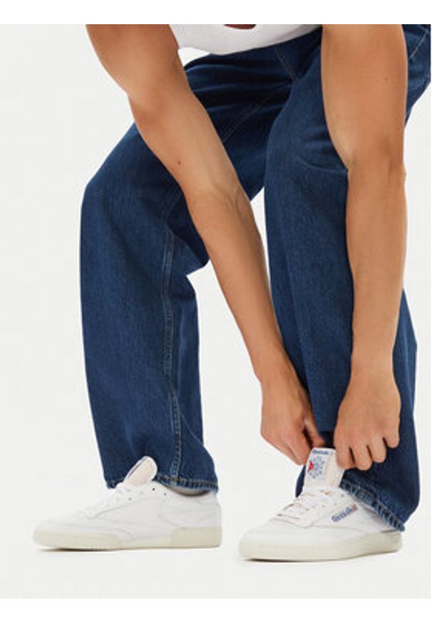 Reebok Sneakersy CLUB C 85 VINTAGE 100007875 Biały. Kolor: biały. Materiał: skóra. Model: Reebok Club