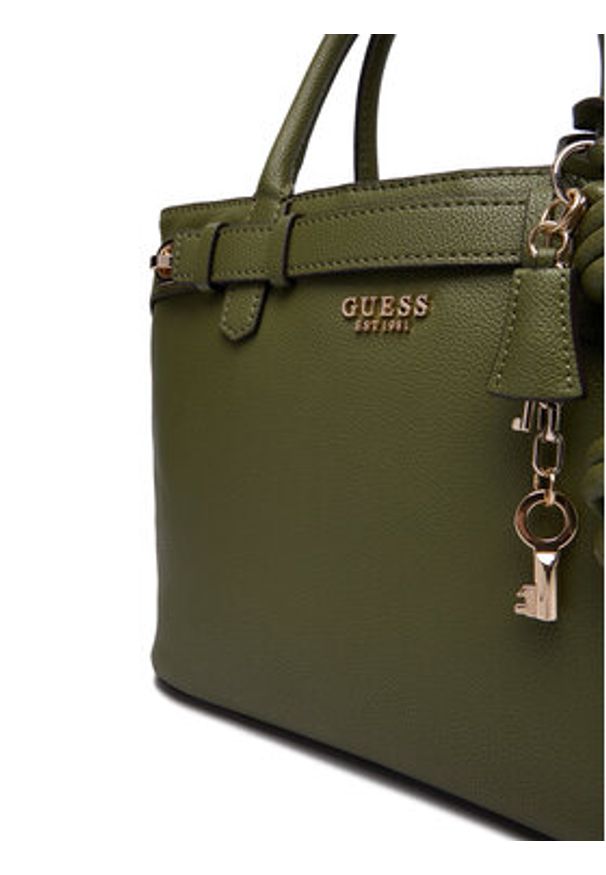 Guess Torebka HWBG85 46070 Zielony. Kolor: zielony. Materiał: skórzane
