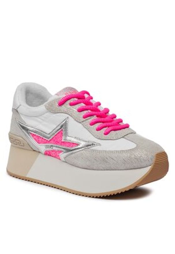 Liu Jo Sneakersy Dreamy 03 BA4083 PX480 S3209 Biały. Kolor: biały. Materiał: skóra, zamsz