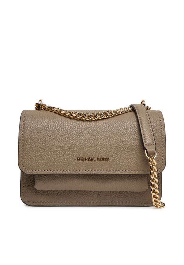 MICHAEL Michael Kors Torebka 32T4GC7C1T Beżowy. Kolor: beżowy. Materiał: skórzane