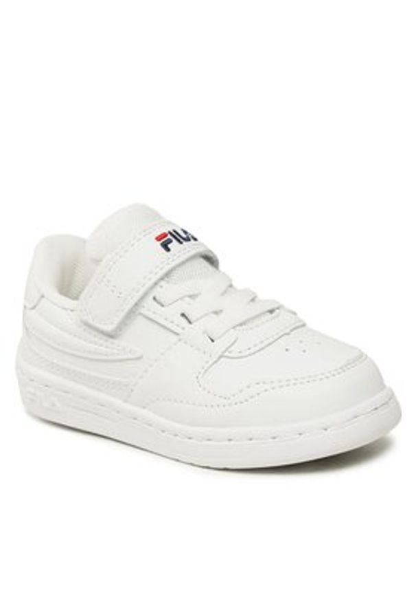 Fila Sneakersy Fxventuno Velcro Kids FFK0009.10004 Biały. Kolor: biały. Materiał: skóra