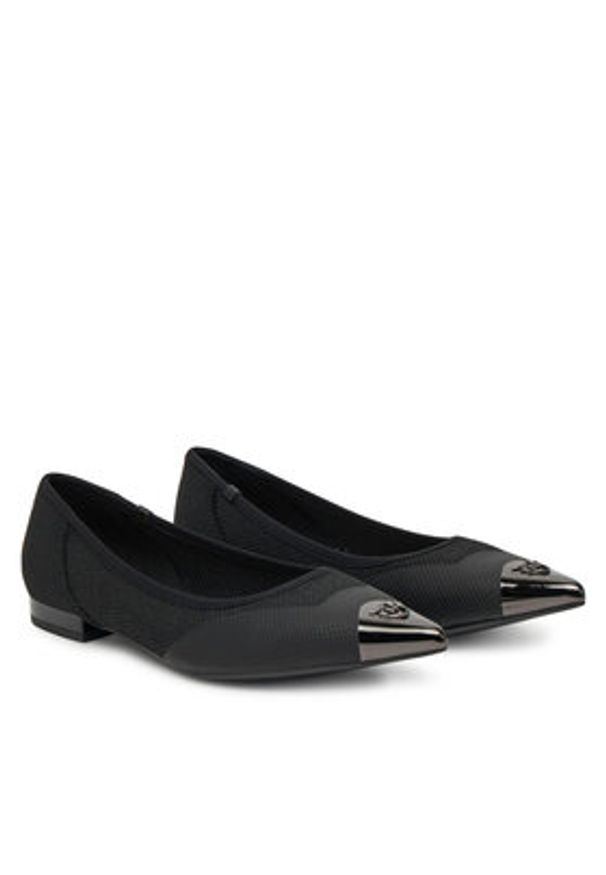 Pinko - PINKO Baleriny Gianira 15 SD0269 T027 Czarny. Kolor: czarny. Materiał: materiał