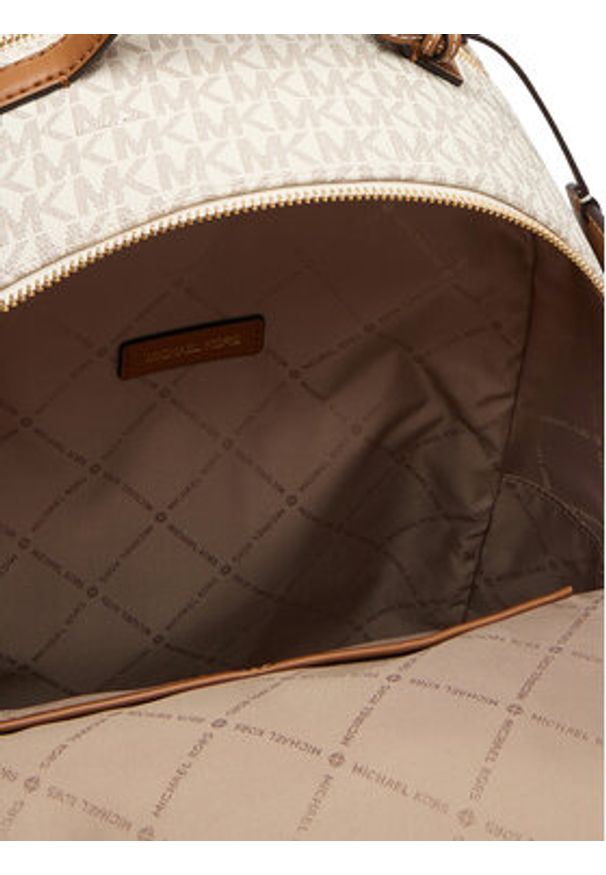 MICHAEL Michael Kors Plecak Sable 30T5G3XB3B Beżowy. Kolor: beżowy. Materiał: skóra