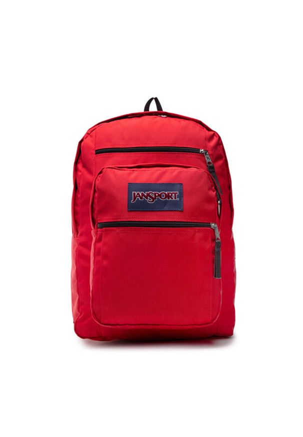 JanSport Plecak Big Student EK0A5BAHN58 Czerwony. Kolor: czerwony. Materiał: materiał. Styl: młodzieżowy