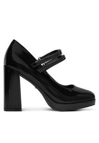 DeeZee Czółenka F3767-2 Czarny. Kolor: czarny. Materiał: skóra #1