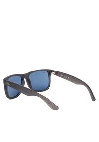 Ray-Ban Okulary przeciwsłoneczne Justin Classic 0RB4165 687380 Granatowy. Kolor: niebieski #5