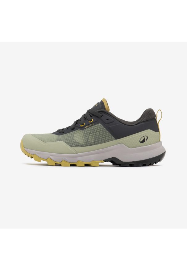 quechua - Buty turystyczne męskie MH500 Light. Kolor: zielony. Materiał: guma, materiał