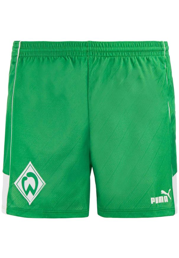 Puma Męskie Szorty Piłkarskie - Oddychające i Wydajne. Kolor: fioletowy. Materiał: poliester. Sport: piłka nożna